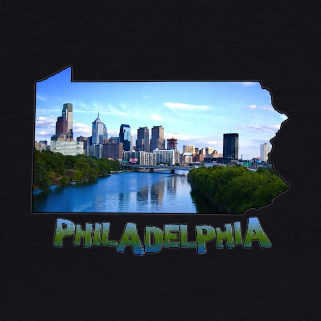 Pennsylvania State Outline (Philadelphia & Delaware River) by gorff